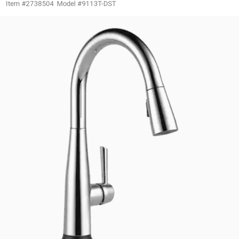 Delta touch faucet
